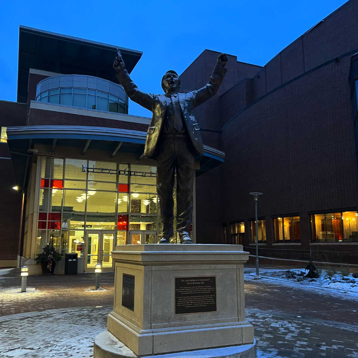 Herb Brooks statue